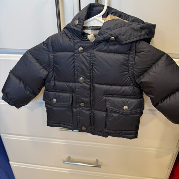 Boys Burberry Coat/Vest